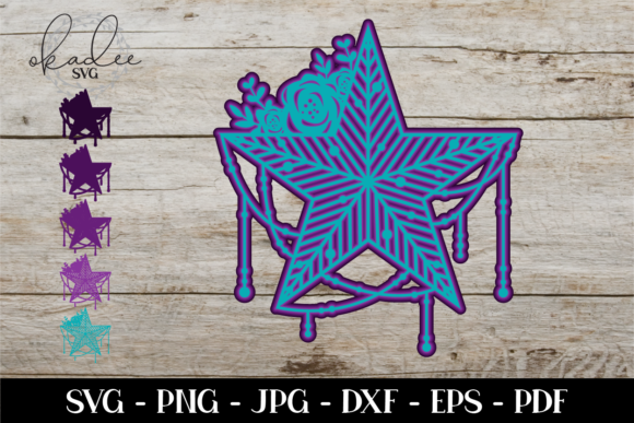 3D SVG Shapes: Reviewing the Boho Mandala Star