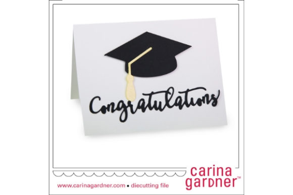A2 Graduation Card: A 3D SVG Shape for Branding