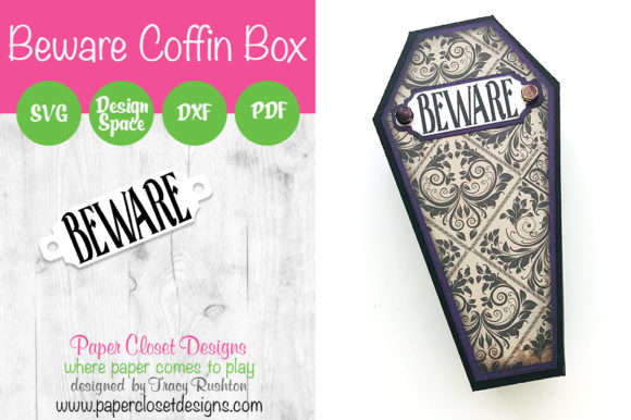 Beware Coffin Box: A 3D SVG Shape for Bold Branding