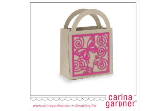 Butterfly Filigree Favor Bag: A 3D SVG Shapes Review