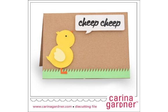 Chick Card: A 3D SVG Shape for Modern Branding