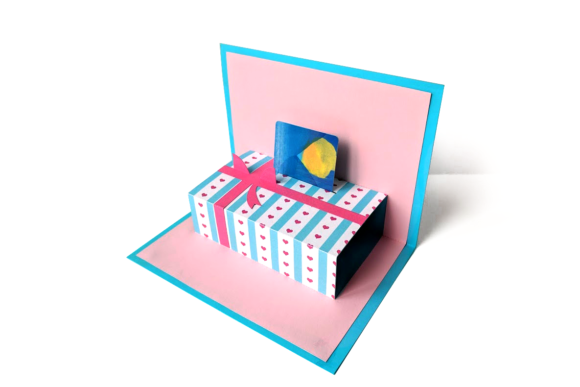 Gift Card Holder Pop Up Card: 3D SVG Shapes Review