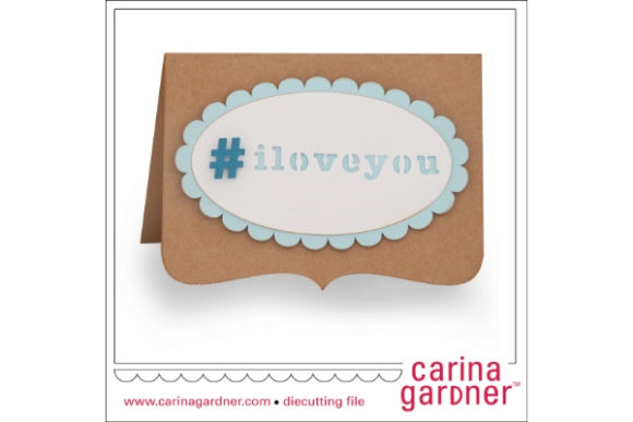 Hashtag Card: A 3D SVG Shape for Modern Sellers