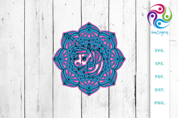 Review: 3D Layered Mandala Unicorn for Embroidery