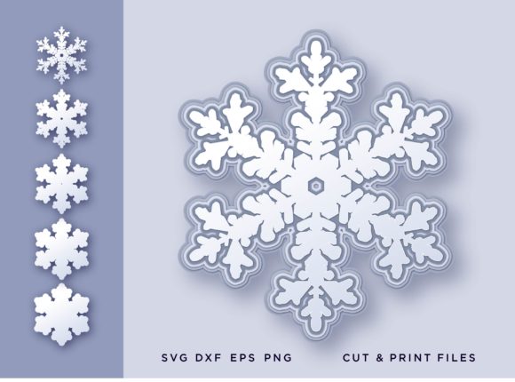 Review: 3D SVG Christmas Snowflake for Crafts