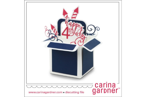 Review: Happy 4th of July Explosion Box Design