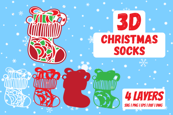 Reviewing 3D Christmas Socks for Holiday Branding