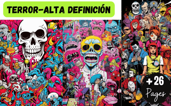 TERROR-ALTA DEFINICIÓN: High-Res Graphics & Illustrations
