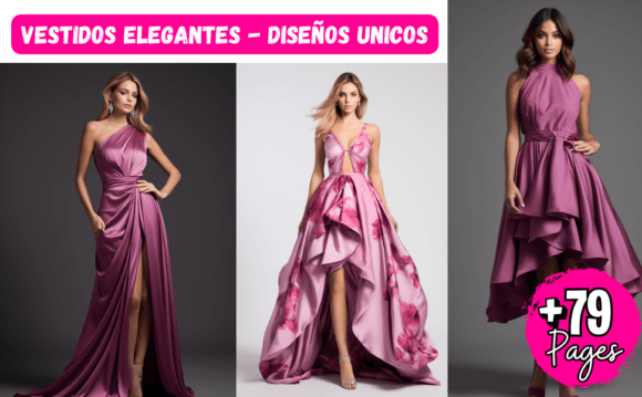 VESTIDOS ELEGANTES: Premium Graphics & Illustrations